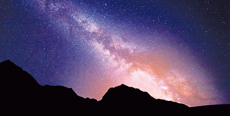 Stars seen during stargazing